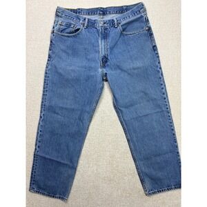 Levis 550 Relaxed Fit Jeans Mens 38x30 Medium Wash Blue Denim 00550-4886